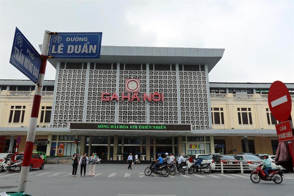 האנוי Hoang Cuong Hotel 15 Nguyen Thai Hoc מראה חיצוני תמונה